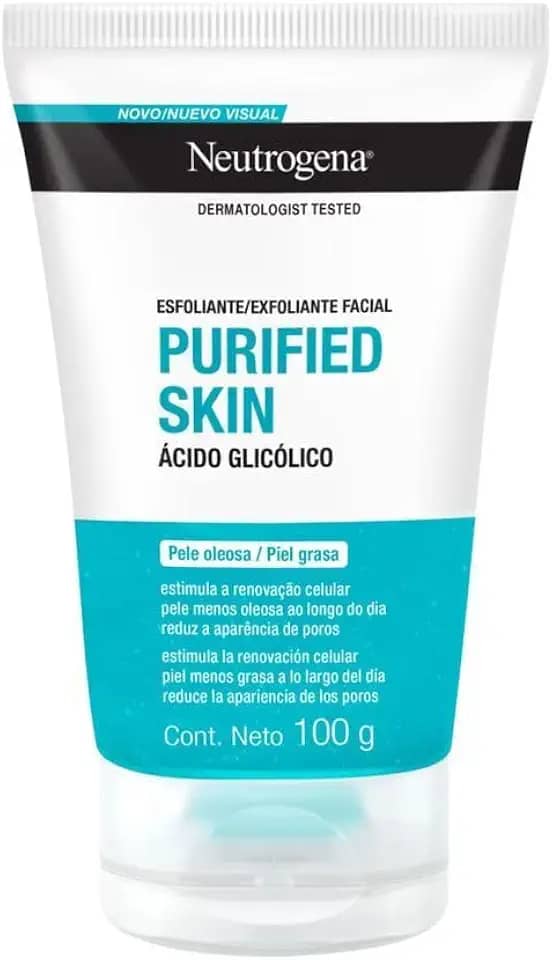 Neutrogena Gel Esfoliante Facial Purified Skin,100g