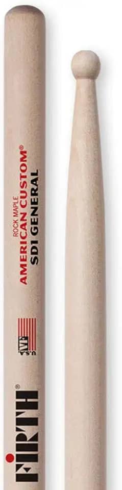 Baqueta Vic Firth American Custom SD1 General com Ponta de Madeira