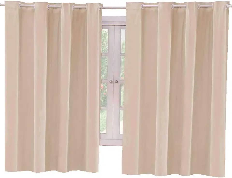 Cortina Blackout Corta Luz 220cm x 130cm - Palha