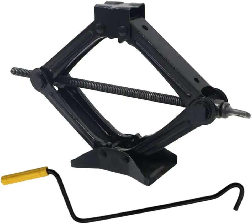 Macaco Automotivo Sanfonado 1 Tonelada (1T) para Carro de Passeio, Universal, Portátil e Mecânico