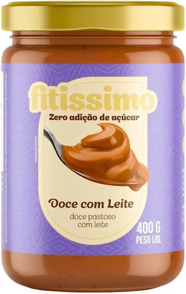 Doce de Leite Fit Zero Açúcar Zero Lactose Diet Fitissimo - 400g