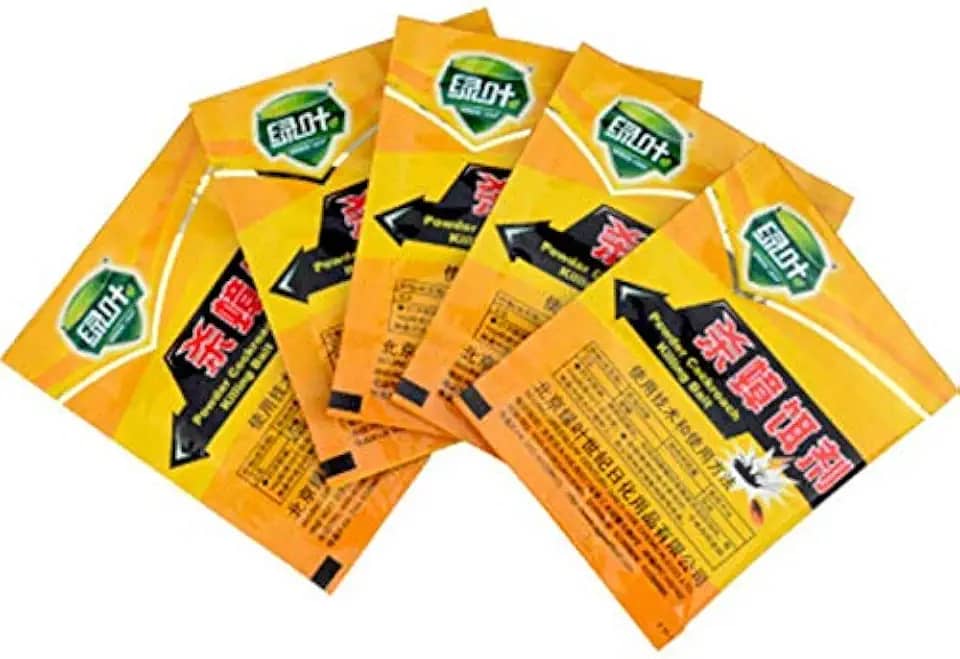 Mata Barata Paulistinha Francesinha Iscas Em Pó 5 Envelopes