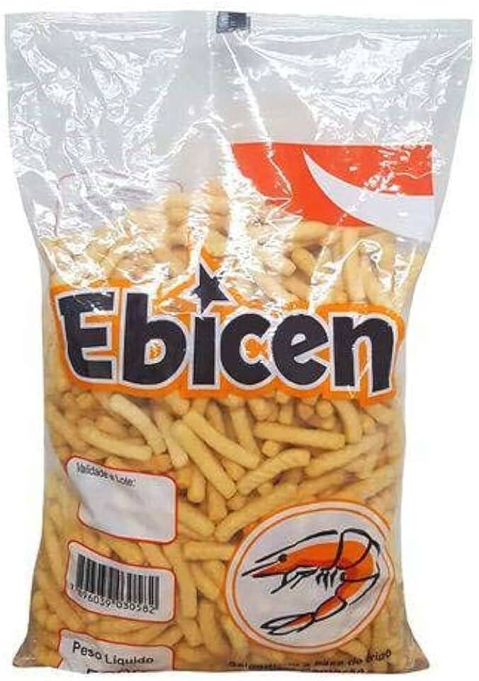 Salgadinho Assado Camarão 500g - Ebicen