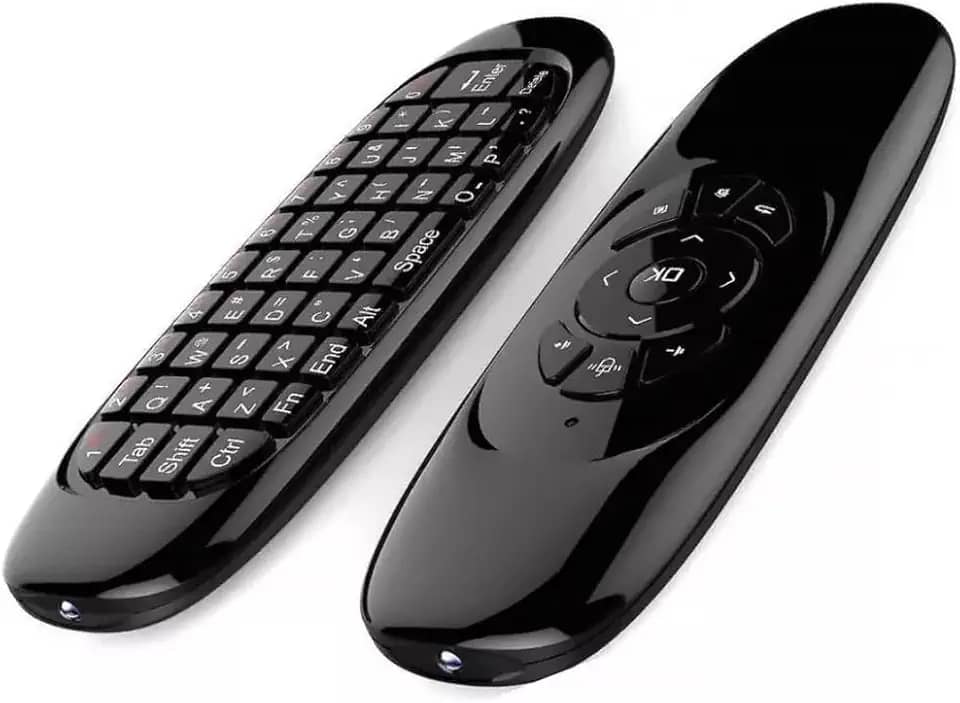 Controle Mini Teclado Air Mouse Wireless Sem Fio Android Tv