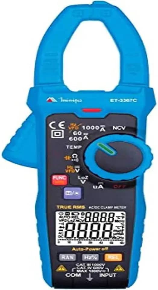 ALICATE AMPERÍMETRO 1000A AC/DC ET-3367C