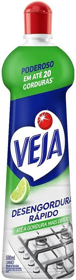 Veja Desengordurante Cozinha Limão 500Ml