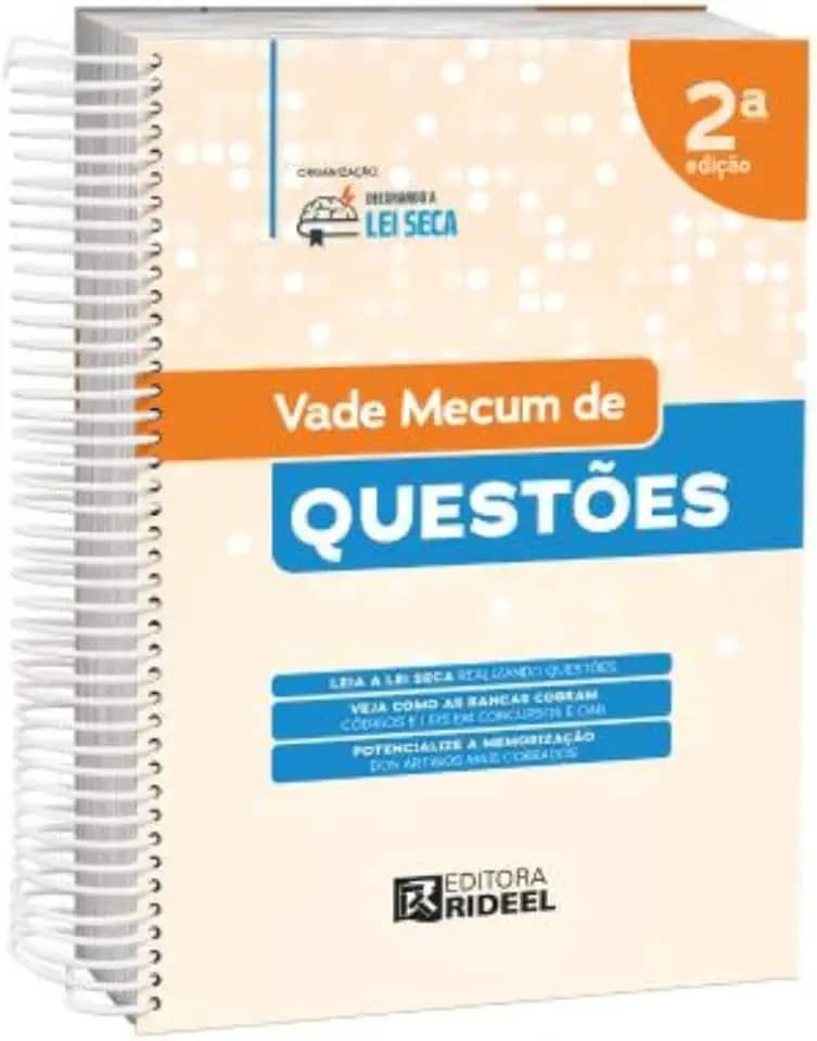 DECORANDO A LEI SECA - VADE MECUM DE QUESTÕES