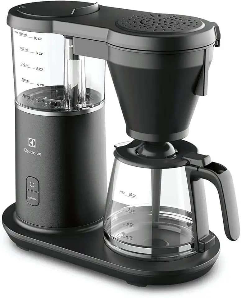 Cafeteira Elétrica Electrolux inox filtro permanente removivel capacidade 1,25L 31 xicaras função aroma desligamento automatico CMP70 220v