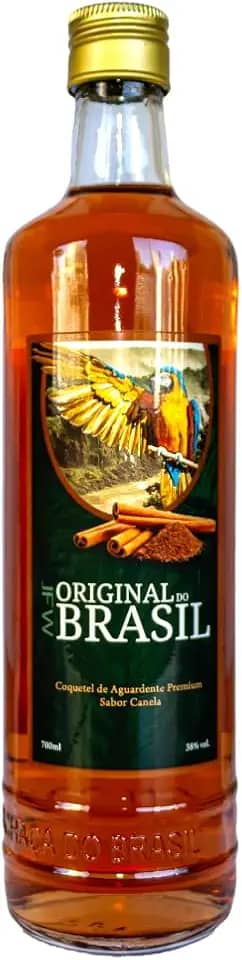 Cachaça Artesanal Envelhecida Canela Original do Brasil Garrafa 700 ml