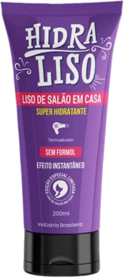 Hidra Liso - Liso de Salão em Casa 200 ml