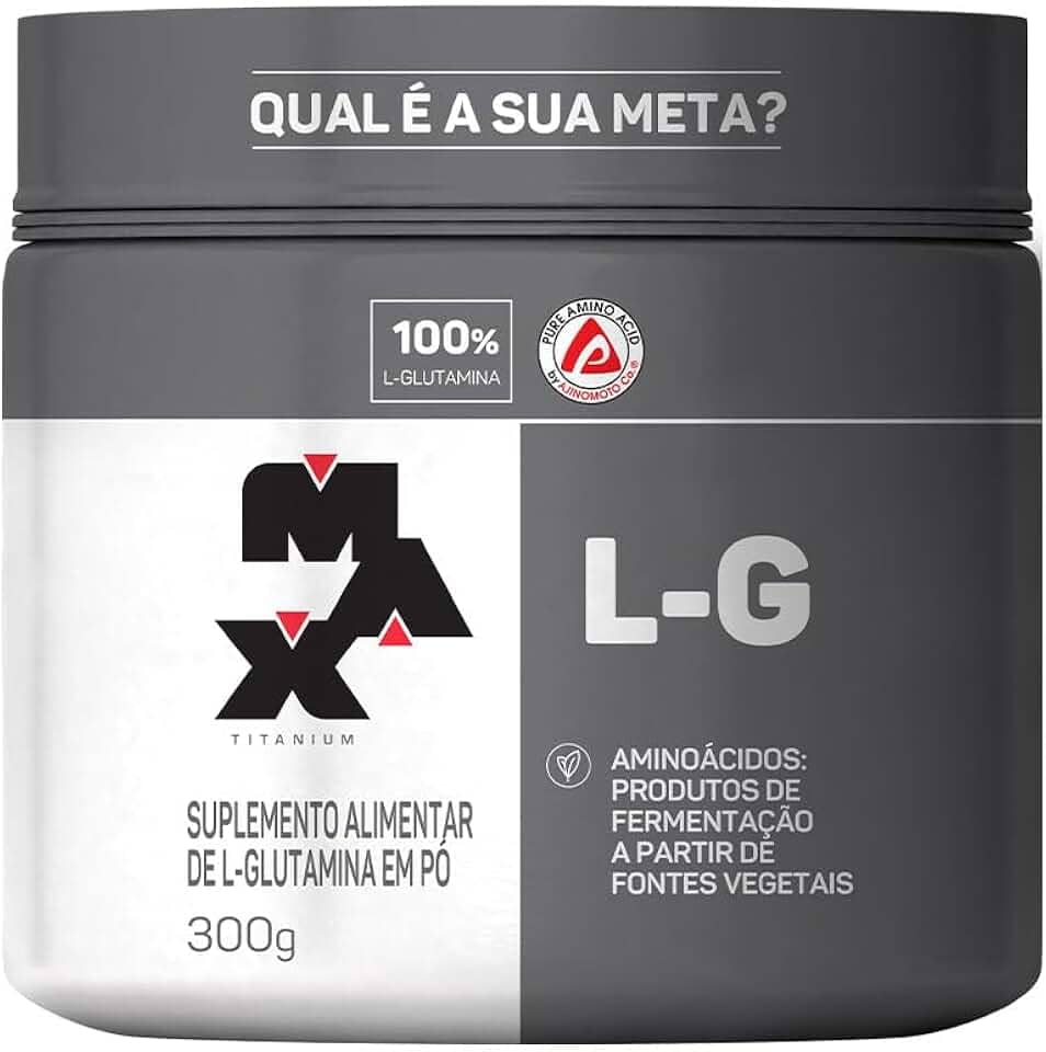 Max Titanium Glutamina L-G 300 G
