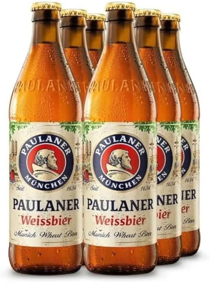 Kit Cerveja De Trigo Paulaner Weissbier Original 500ml (6 Und)