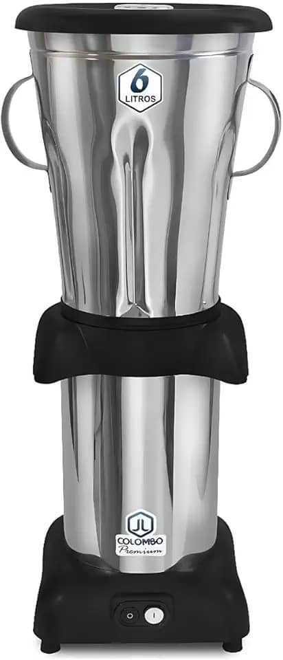 liquidificador industrial 6 litros baixa rotação bivolt - jl colombo