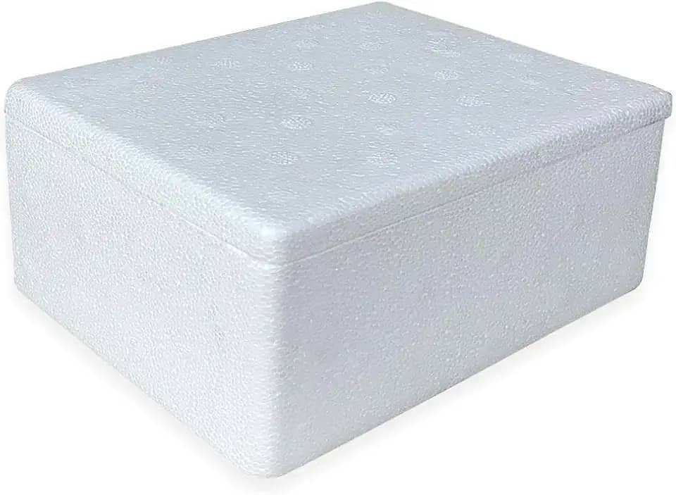 Caixa Térmica Isopor Eps Pequena Sorvete Doces 15X8Cm