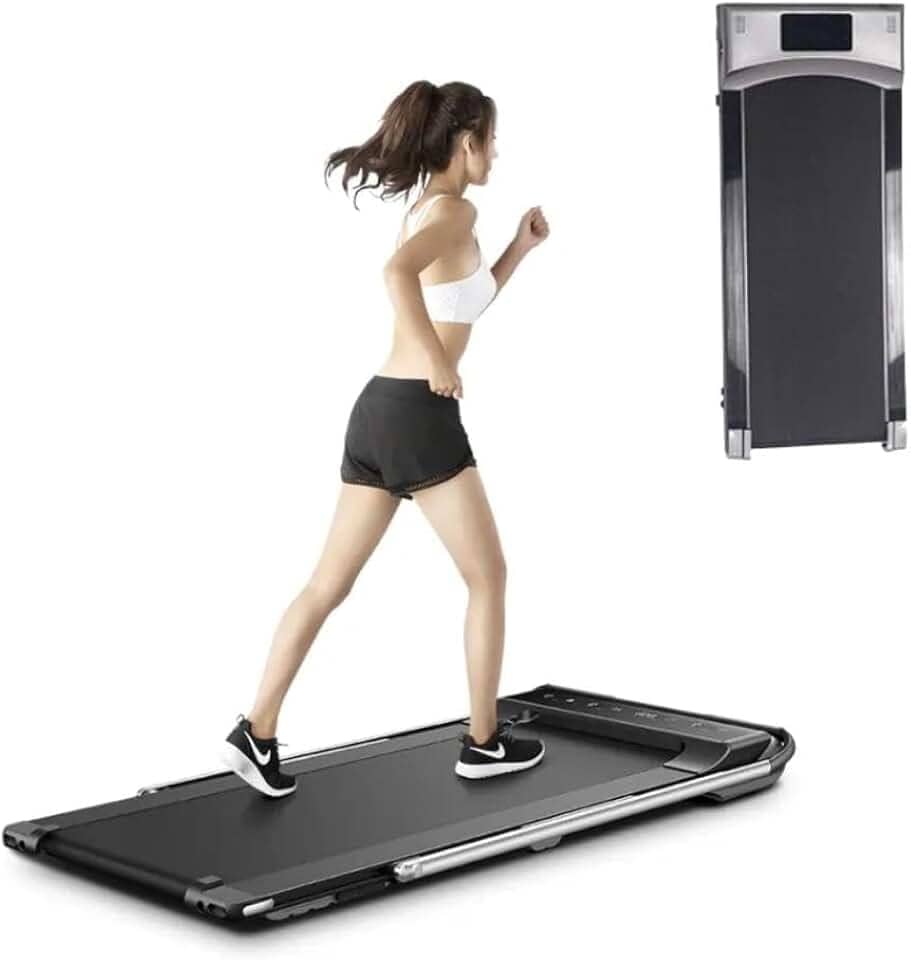 Esteira Elétrica Residencial Dobrável com Braço Removível 110v – Até 12 km/h, 1.0HP, Sistema de Amortecimento e Display – Compacta e Silenciosa