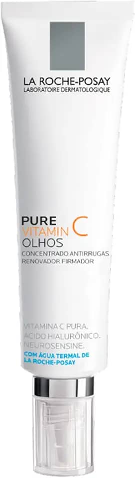 La Roche-Posay Pure Vitamin C Olhos 15Ml Vitamina C Pura Para Olhos Com Ácido Hialurônico