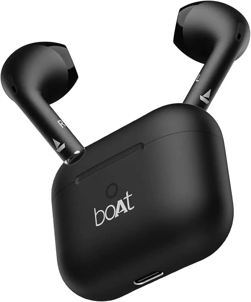 boAt Fone de Ouvido Sem Fio Bluetooth Airdopes Alpha Preto