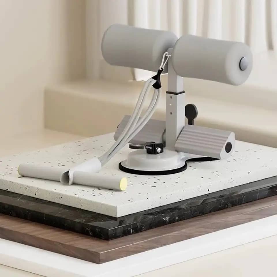 Aparelho Suporte Abdominal com Ventosa Apoio Exercícios para academia em casa