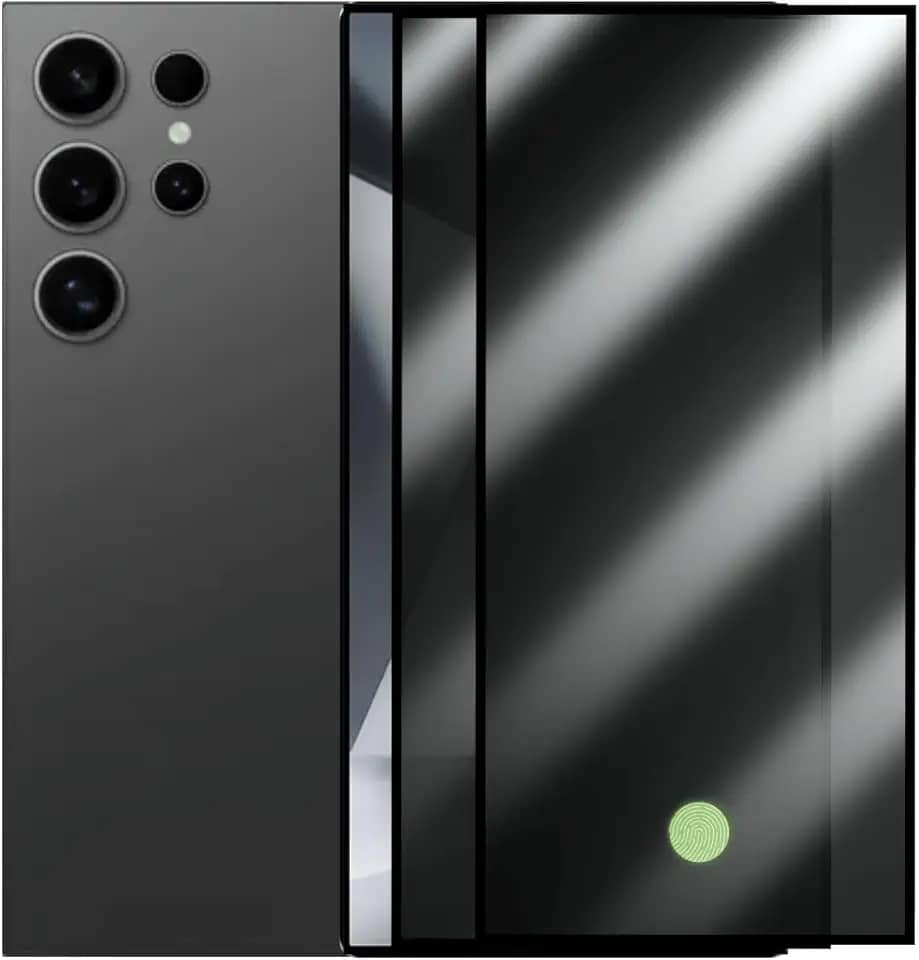 Kit 2 Pelicula Privacidade 3D Anti-Spy Para Samsung Galaxy S24 Ultra Tela 6.8' - SMART E CASE