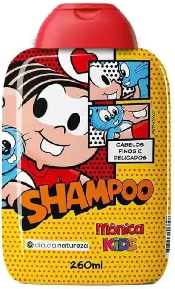 Mônica Kids Shampoo Cabelos Finos e Delicados 260ml