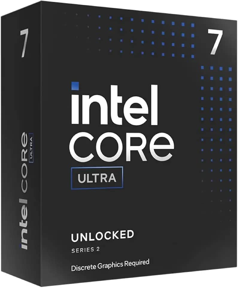 Processador Intel Core Ultra 7-265KF Arrow Lake (LGA 1851/20 Cores / 20 Threads / 3.9 GHz (5.5 GHz Turbo) / 30MB) **S/Cooler S/Vídeo*