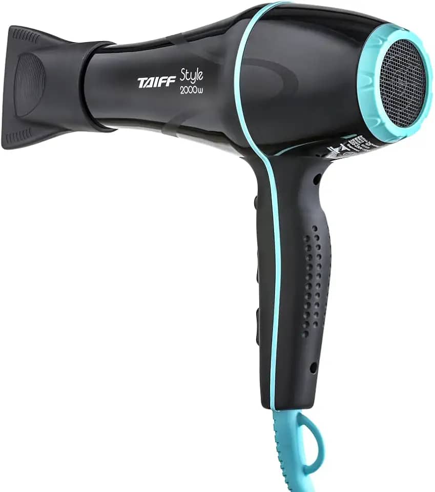 Secador Taiff Stylle 2000w 220v, Taiff, STYLE 334, PRETO, Pequeno