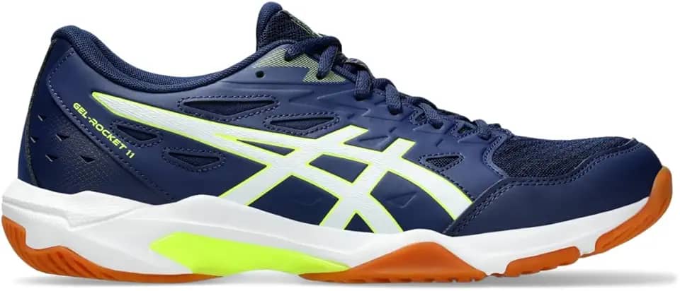 Tênis Asics Gel Rocket 11 Vermelho e Marinho