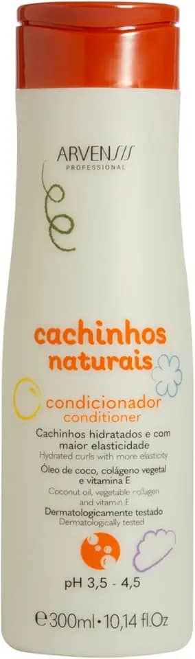 Arvensis – Condicionador Cachinhos Naturais 300ml | Definição, Hidratação, Suavidade, Fórmula Vegana, Infantil