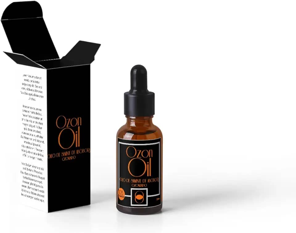 Óleo de Semente de Abóbora Ozonizado 30ml | 100% Puro e Concentrado | Vidro Âmbar com Conta-Gotas | Natural, Vegano e Sem Conservantes