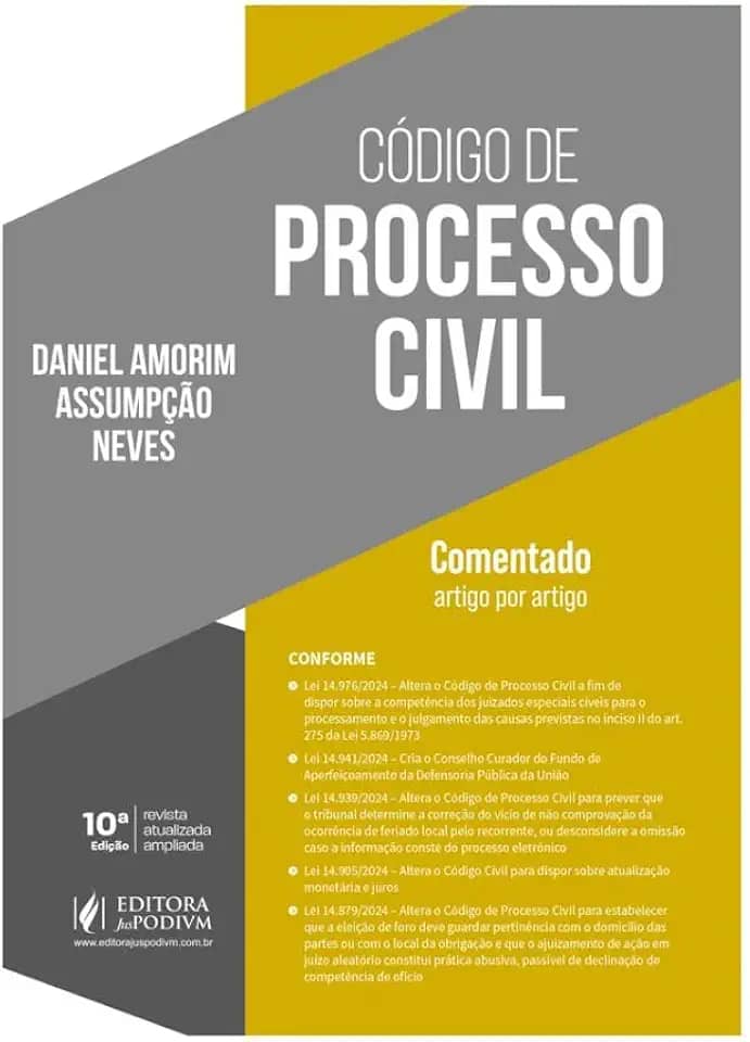 Código de Processo Civil Comentado (2025)