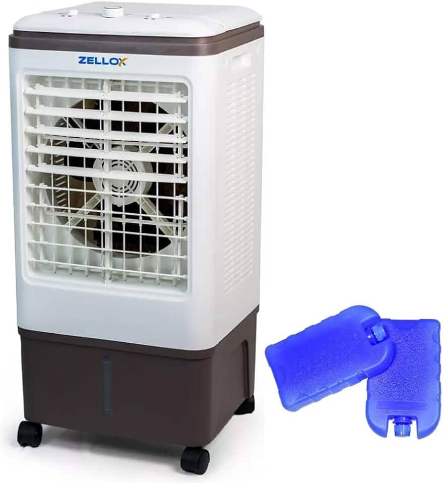 Climatizador de Ar Evaporativo ZLX-20 TS80W 20 Litros 127V 4 Funções Zellox