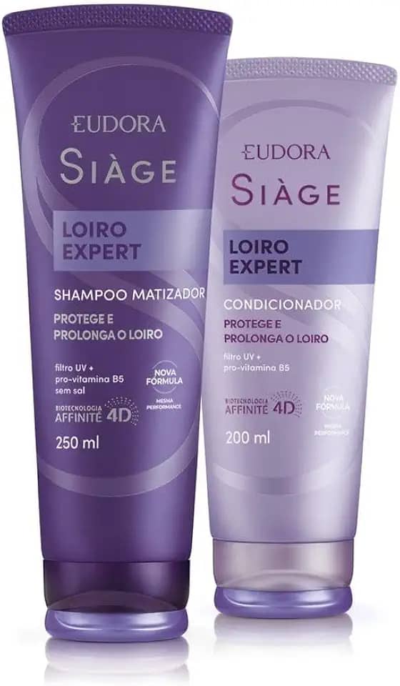 Eudora Kit Siàge Loiro Expert: Shampoo 250ml + Condicionador 250g
