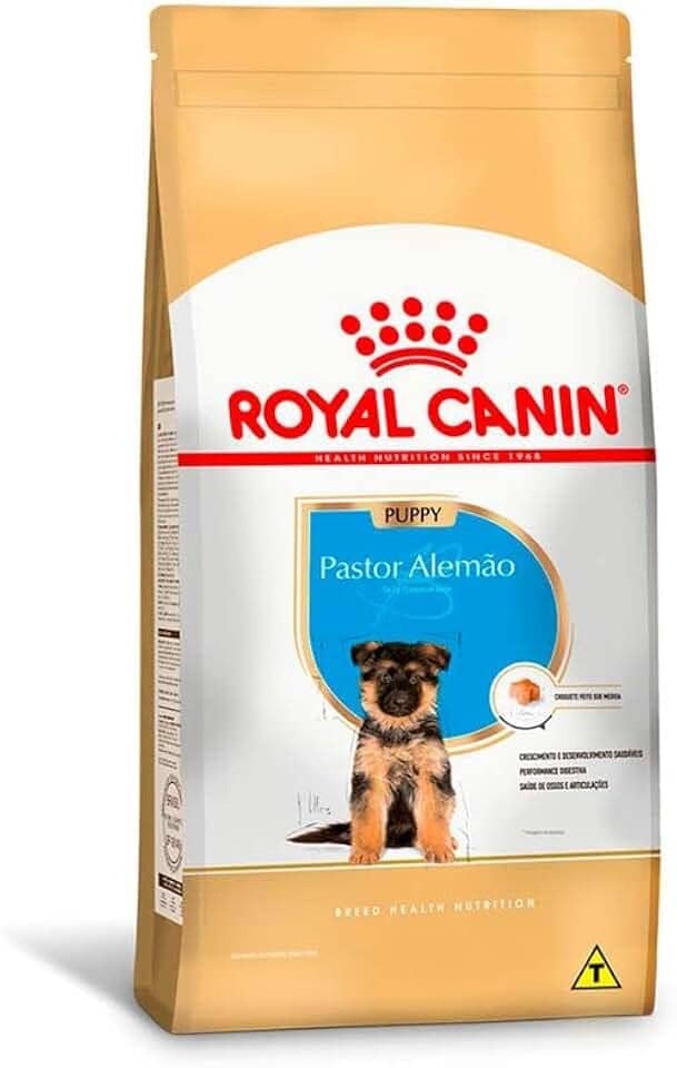 Ração Royal Canin Pastor Alemão Junior Cães Filhotes 12Kg Royal Canin Filhotes