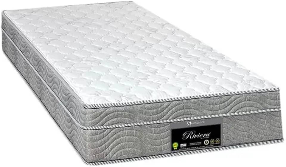 Colchão Riviera Molas Ensacadas - 25cm de altura (Solteiro)