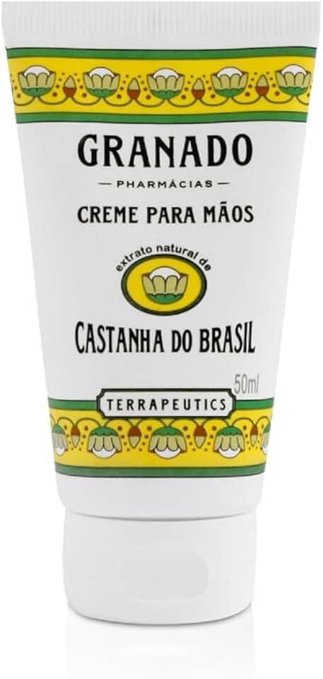 Granado Creme Para Mãos Terrapeutics, Castanha Do Brasil, 50ml