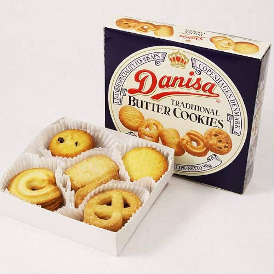 DANISA BISCOITO AMANTEIGADO BUTTER COOKIES 90G