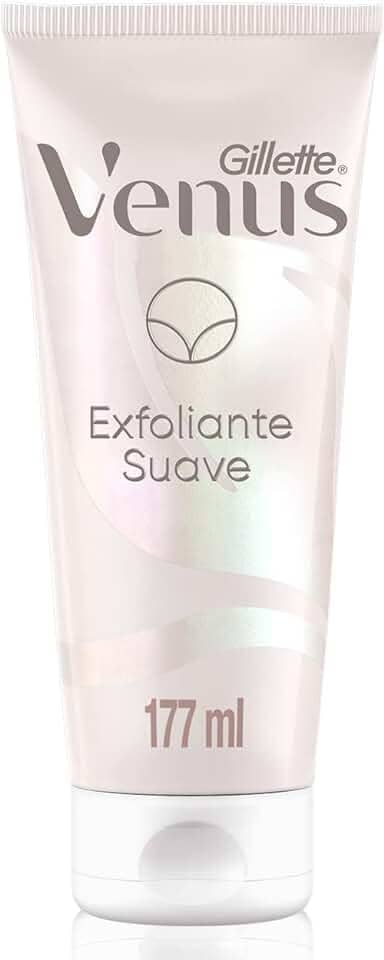 Gillette Venus Esfoliante Suave Especial Para Área Íntima, Protege sua Pele durante Depilação, ph Balanceado, 177 ml