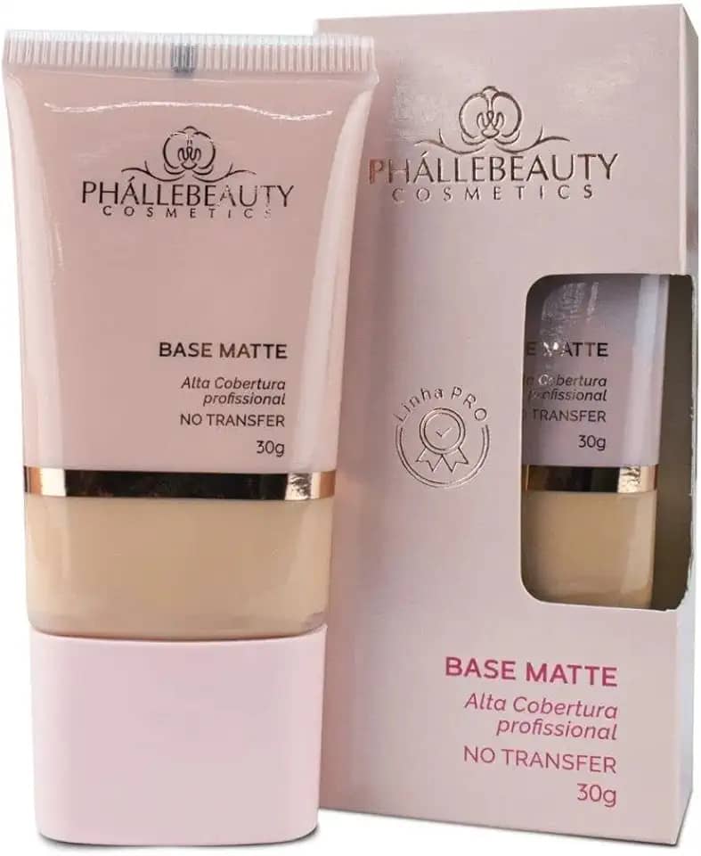 Phallebeauty Base Matte Alta Cobertura Cor 4 30G