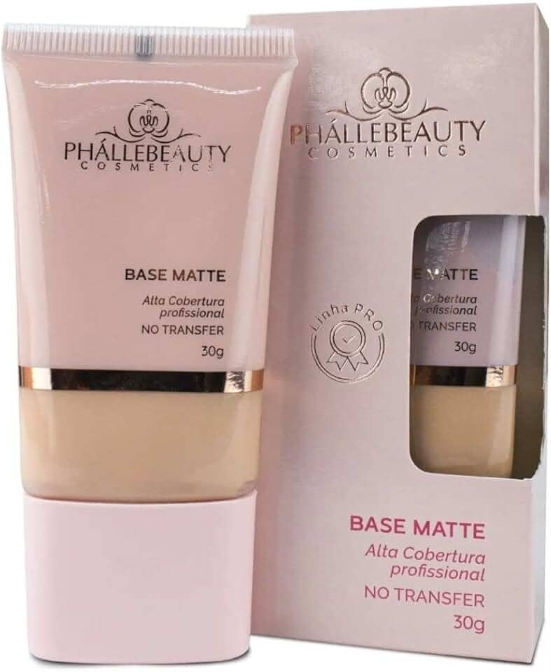 Phallebeauty Base Matte Alta Cobertura Cor 4 30G