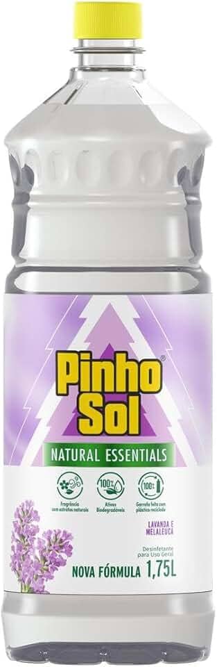 Pinho Sol Desinfetante Naturals Lavanda E Melaleuca 1 75L