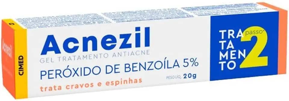Gel esfoliante Acnezil limpeza fácil contra cravos espinhas