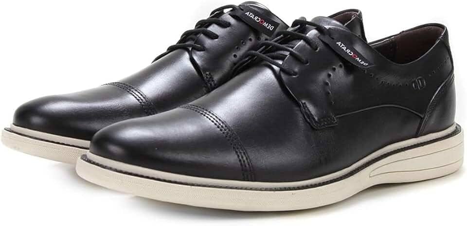 Sapato Metropolitan De Couro Bay Preto