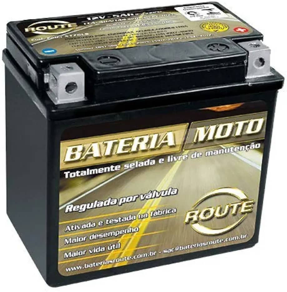 Bateria Route Xtz6ls Biz 125 Es/broz 150 Es/esd/Factor Ybr