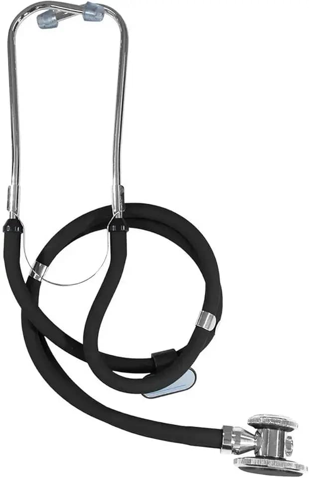 Estetoscopio Rappaport Duplo Adulto E Pediatrico P A Med (Preto)