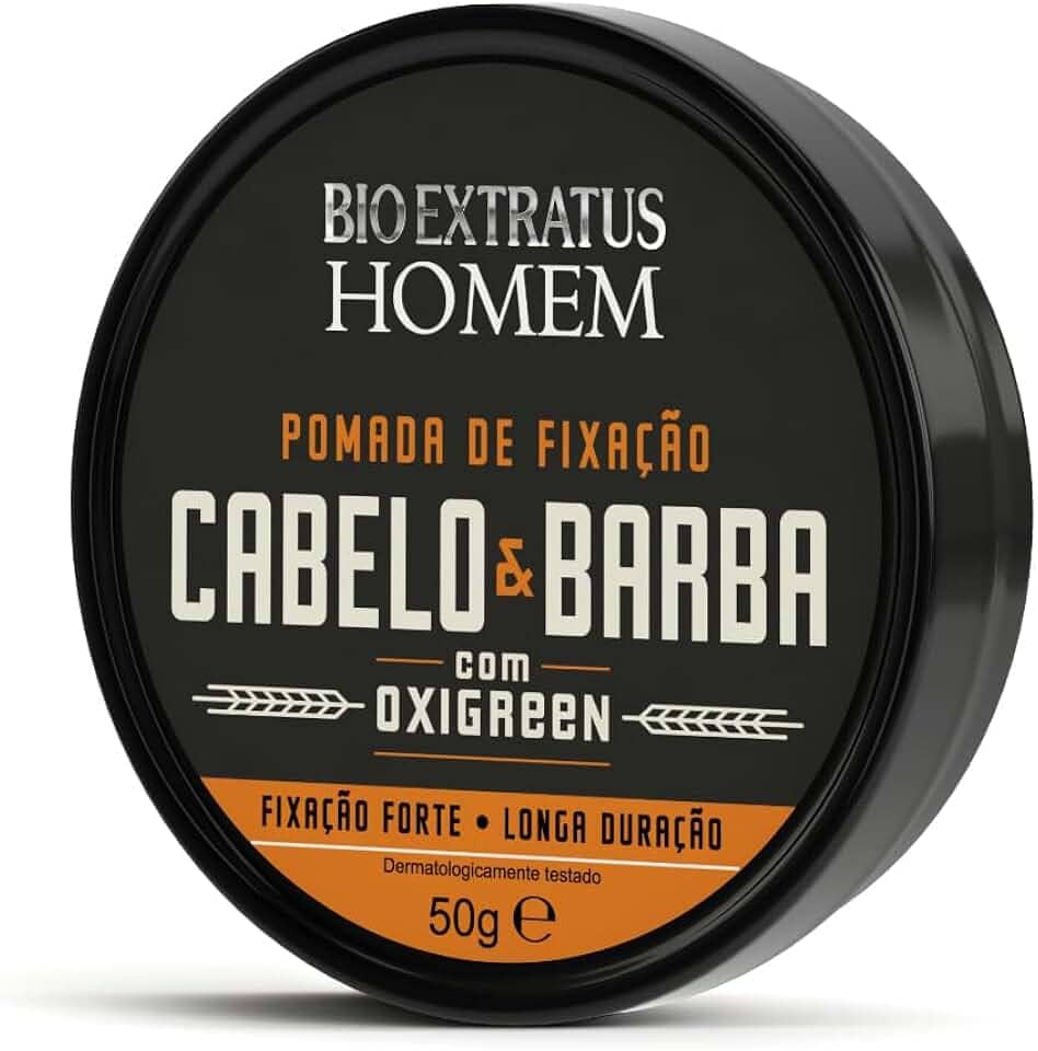 Pomada Capilar Bio Extratus Homem Cabelo Barba 50g