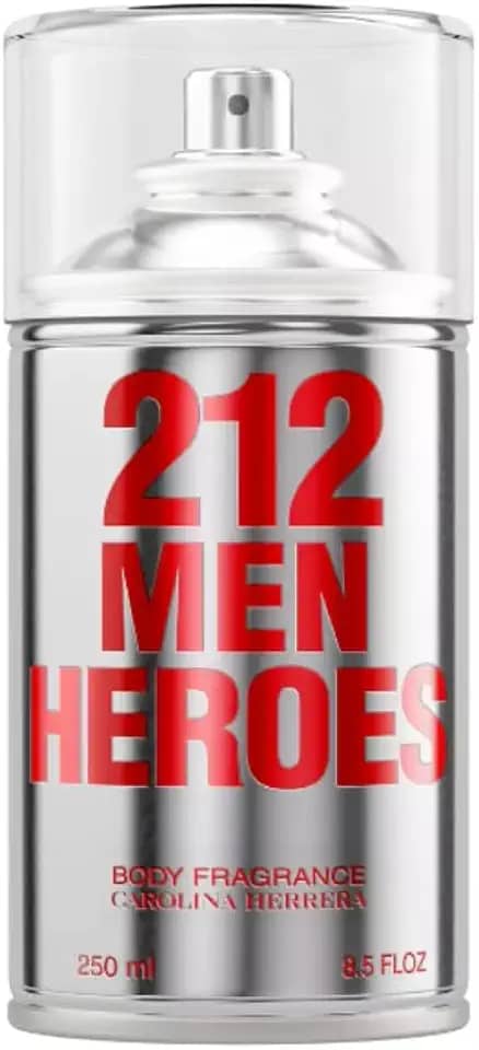 Carolina Herrera 212 Men Heroes Body Spray Masculino 250ml