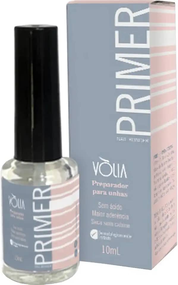 Primer Nail Bonder Vòlia Preparador Unhas Sem Ácido 10ml