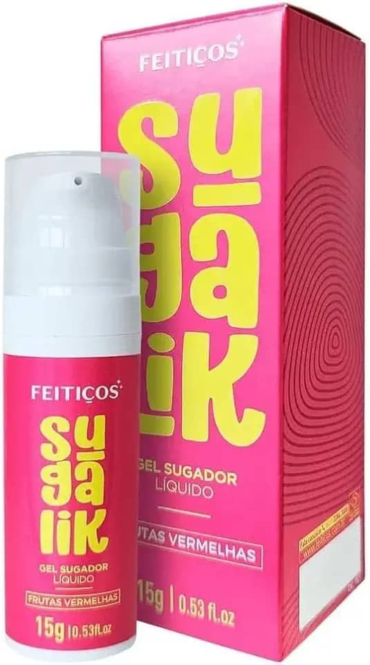 Sugalik Gel Íntimo Premium: Experiência Sensorial Avançada com Frutas Vermelhas