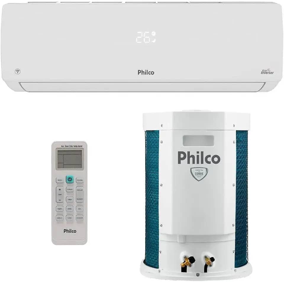 Ar-condicionado Split Inverter 18000 Btus Philco Quente e Frio Pac18000iqfm15 220v