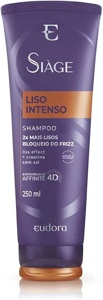 Eudora Shampoo Siàge Liso Intenso 250ml (Nova Versão)